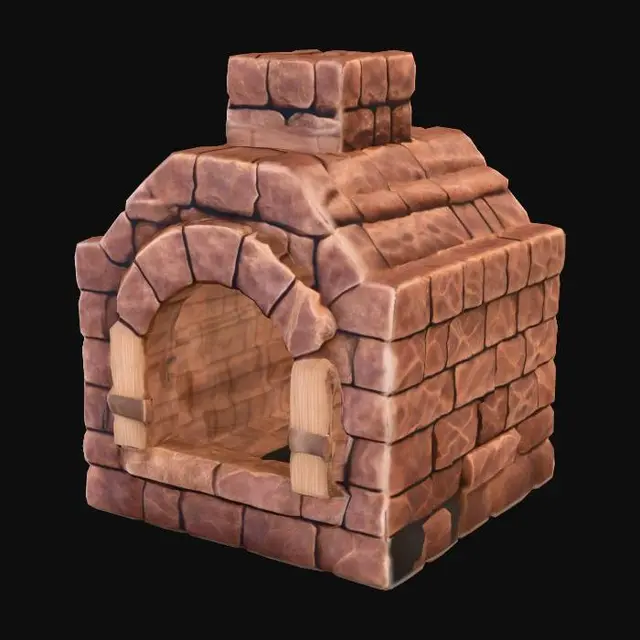 3D model for Brick Oven Model