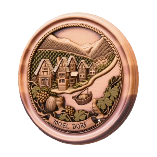 3D model for Wooden Vineyard Village Plaque