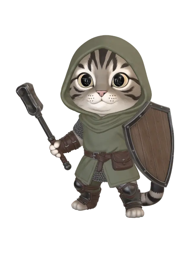 3D model for Verdant Spearwarden
