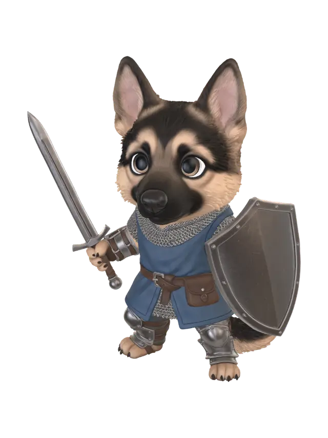 3D model for Verdant Spearwarden