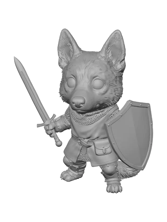 3D model for Verdant Spearwarden