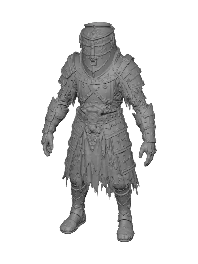 3D model for Dark Knight Armor