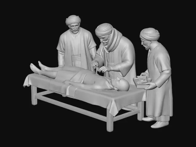 3D model for Ancient chest surgery
