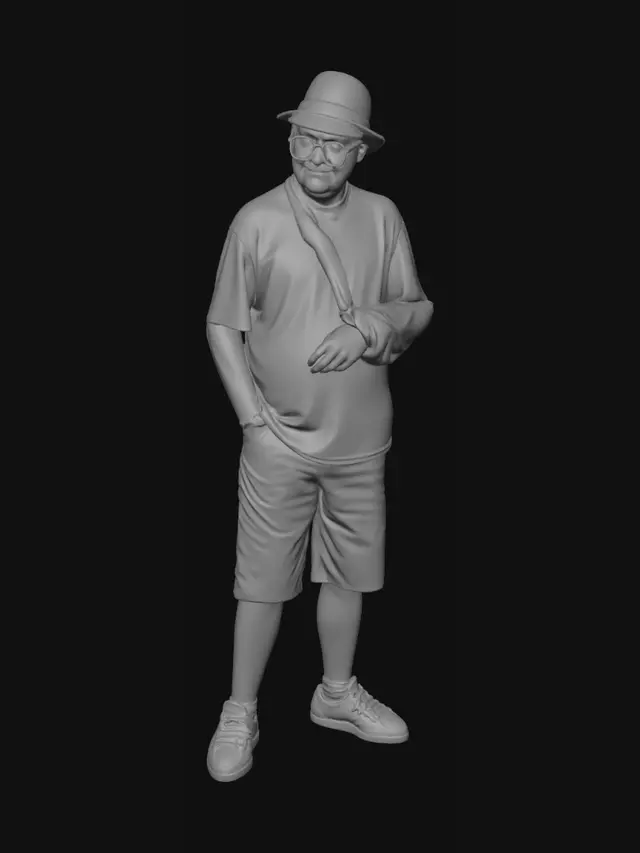 3D model for Cozy Café Portrait