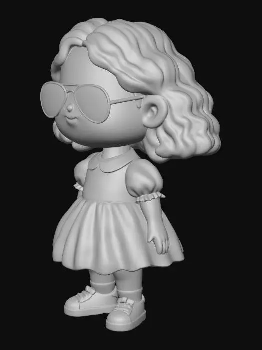 3D model for Polka Dot Cool Kid