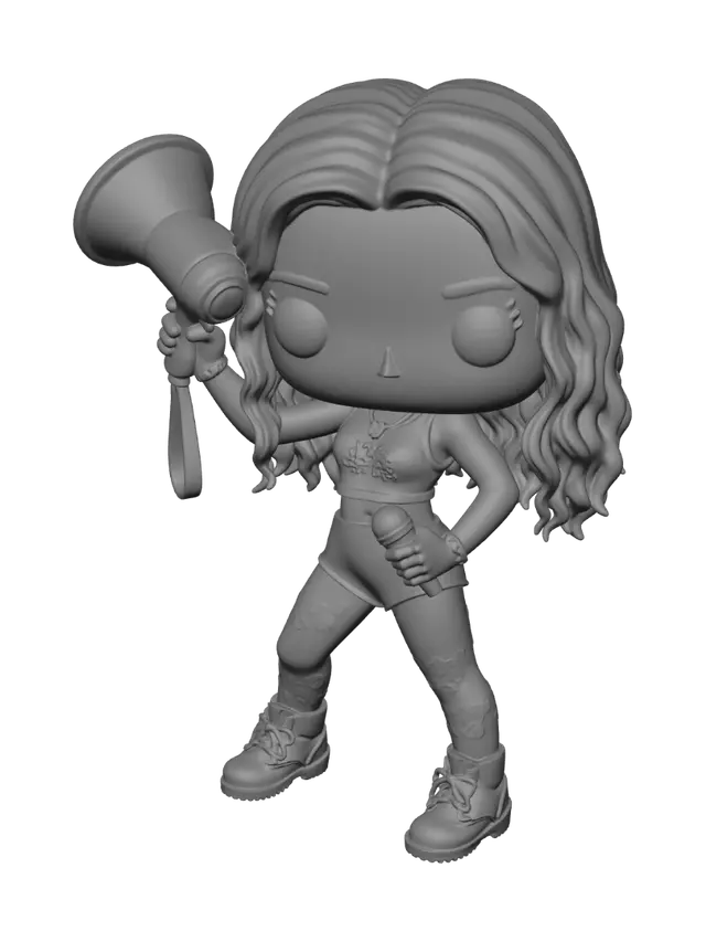 3D model for Guts Girl on Stage