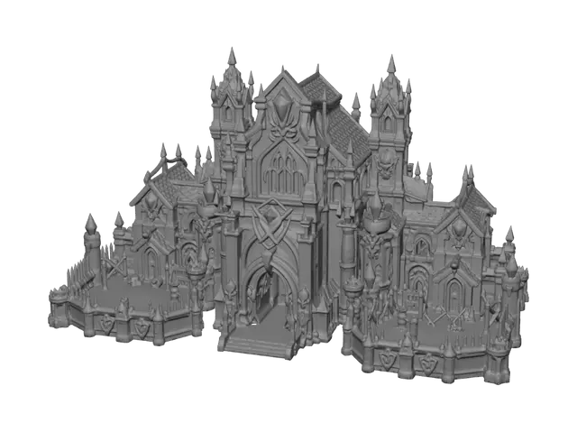3D model for Crimson Crystal Citadel