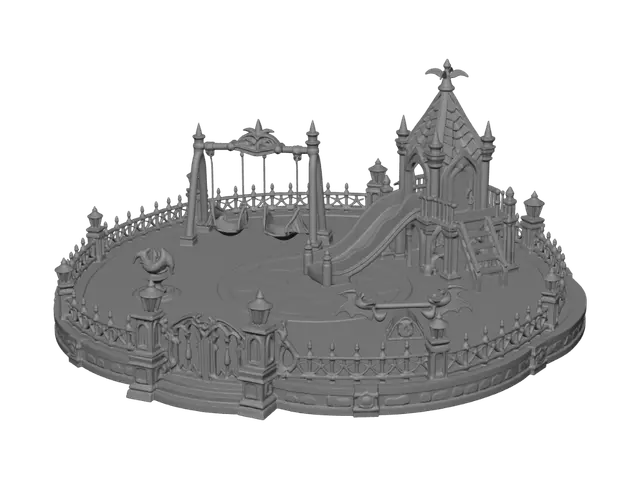 3D model for Crimson Crystal Citadel