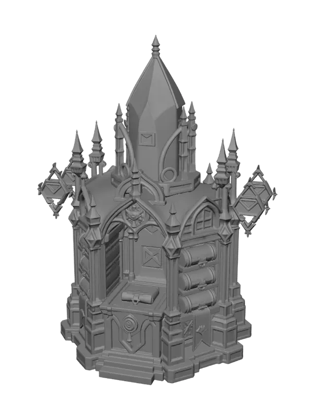 3D model for Prismatic Citadel