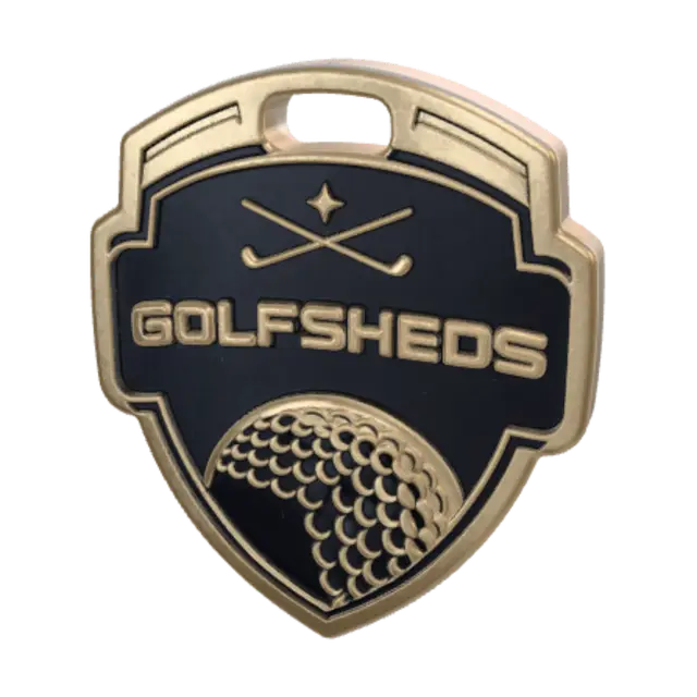 3D model for GolfSheds Shield Emblem