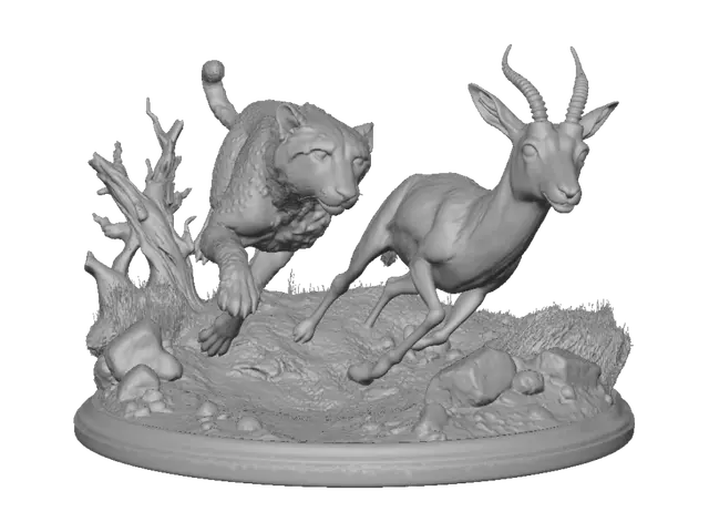 3D model for Dusty Pursuit