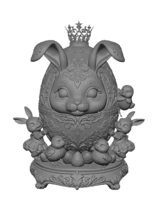 3D model for The Royal Easter Egg, #EasterEgg2026#