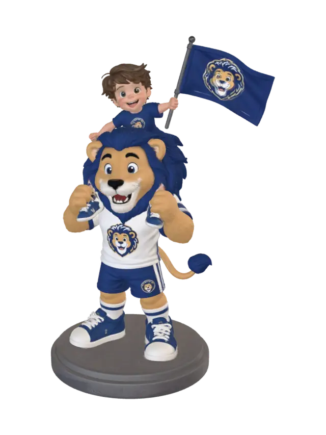 3D model for Lion Mascot Parade