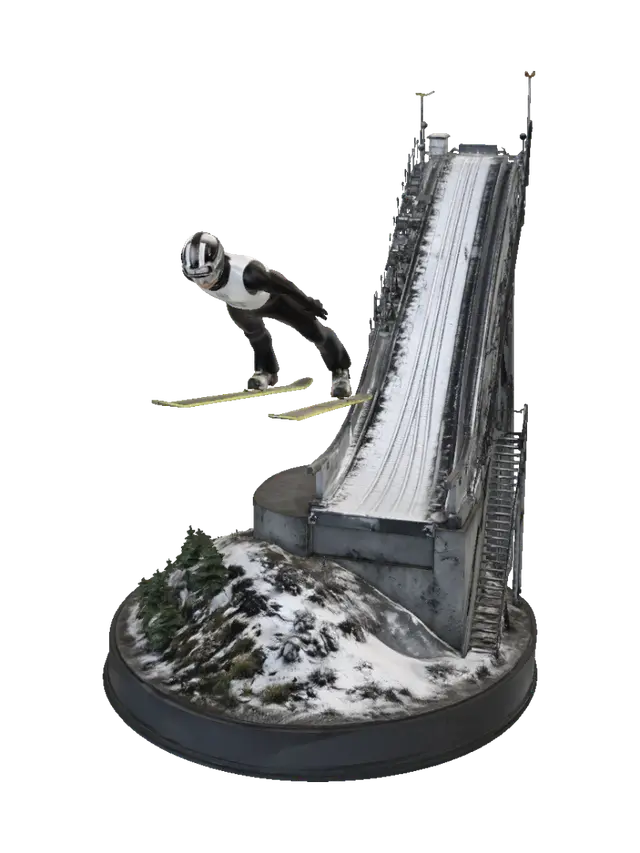 3D model for Winter Flight