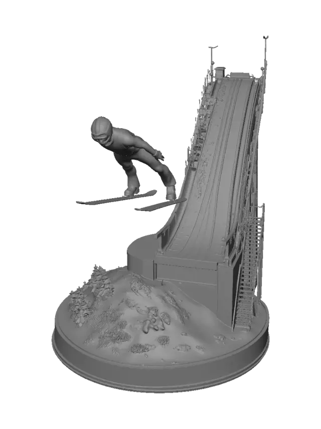 3D model for Winter Flight