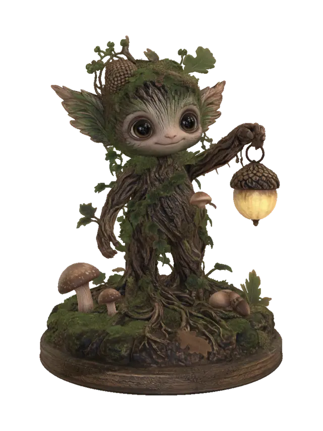 3D model for Moss Lantern Guardian