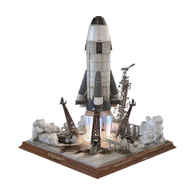 Textures For Model Rockets Free Gantry 3D Models - Download Instantly | Meshy