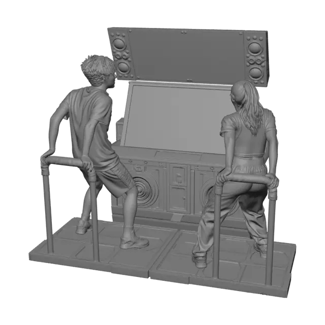 3D model for Dance Dance Revolution Showdown