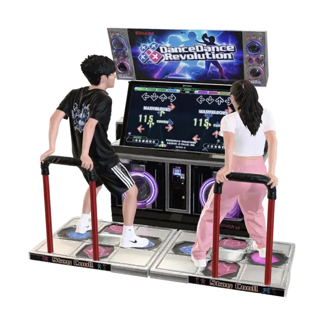 3D model for Dance Dance Revolution Showdown