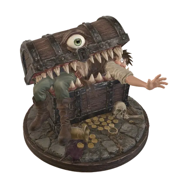 3D model for Chomping Chest of Gold