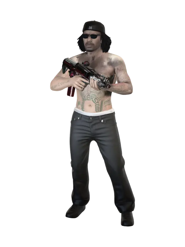 21 Savage COD Skin - Battlepass 3D model, vytvořený pomocí AI