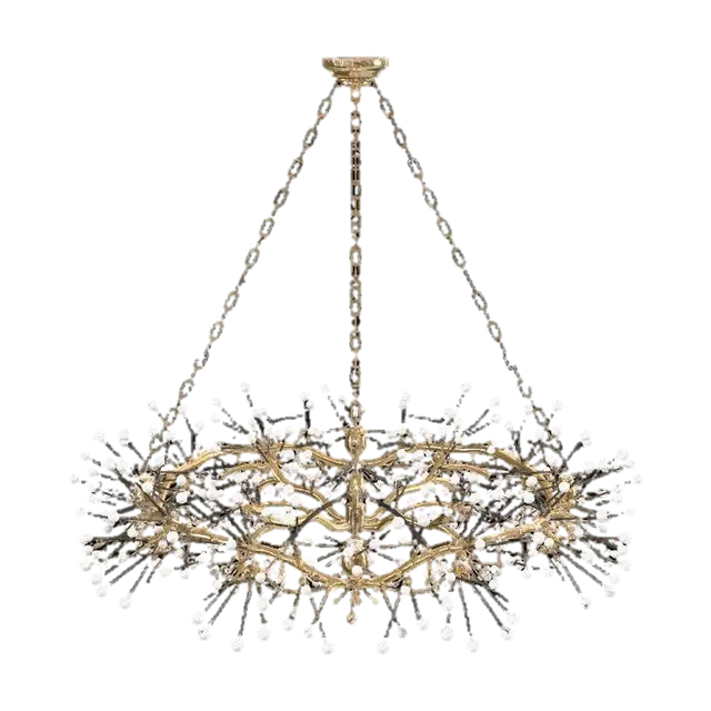 Waving 12 Light Stone Chandelier Ceiling Light by John-Richard SKU: AJC-9083 Brand:… 3D model, vytvořený pomocí AI