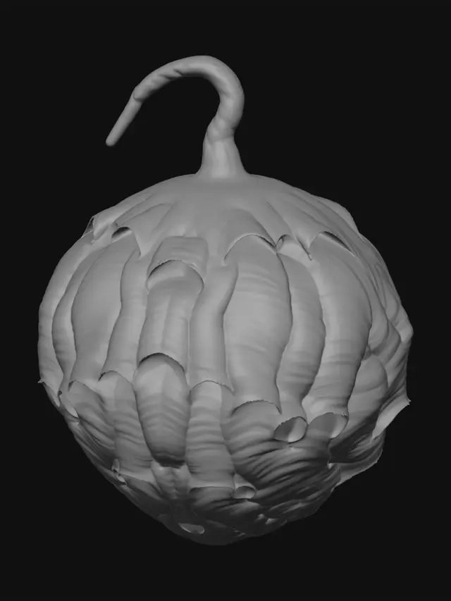 3D model for Hanging Wasp Nest