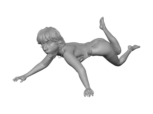 3D model for Leopard Print Lounge
