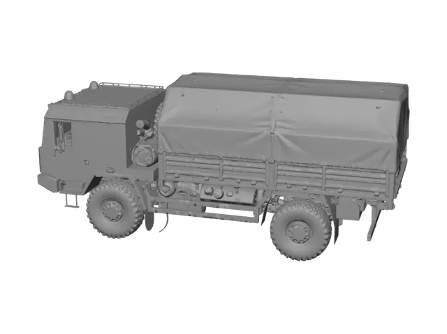 3D model for Jelcz Military Cargo Truck