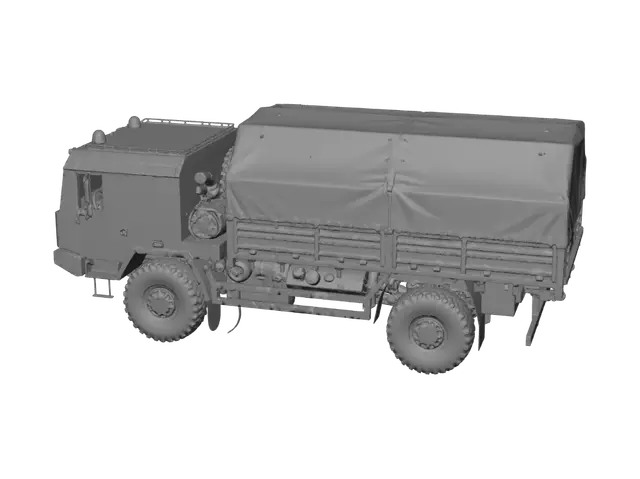 3D model for Jelcz Military Cargo Truck