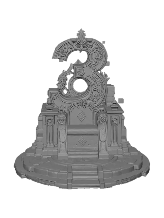 3D model for Threefold Arcane Throne