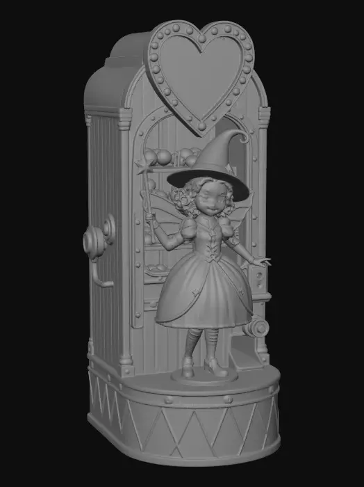 3D model for Heartlight Fairy in the Clockwork Booth