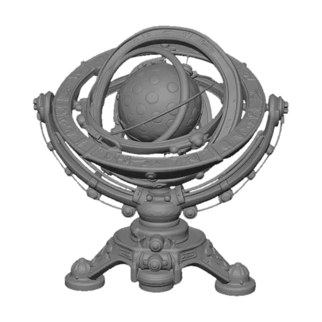 3D model for Celestial Armillary