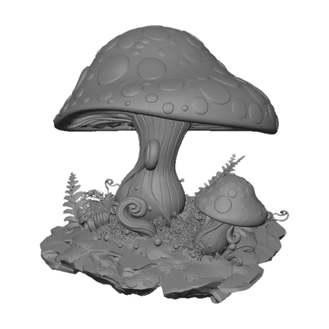 3D model for Glowcap Grove