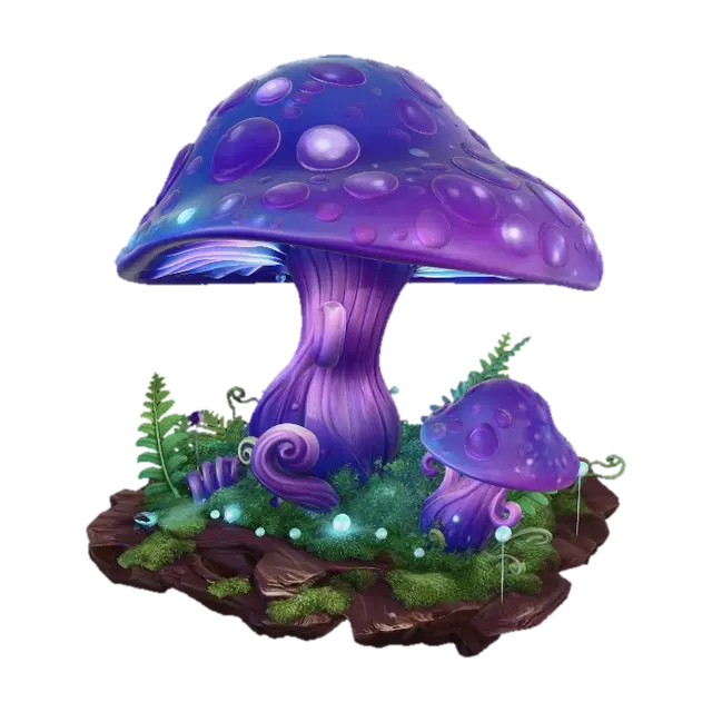 3D model for Glowcap Grove