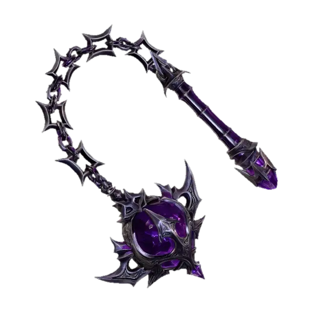 Amethyst Reaper Chain - Thorn 3D model, vytvořený pomocí AI