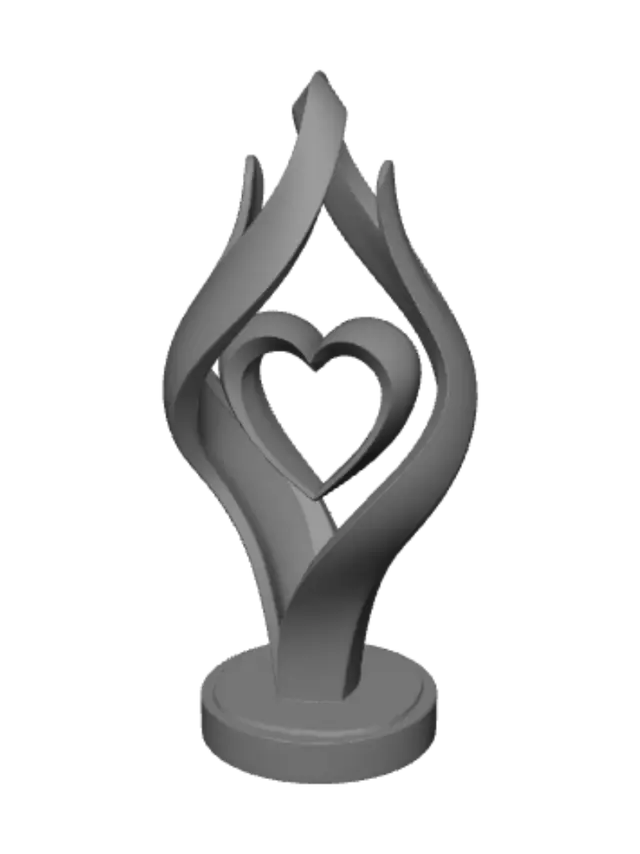 3D model for Heart in Hands