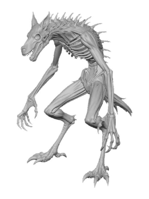 3D model for Spined Bonefiend
