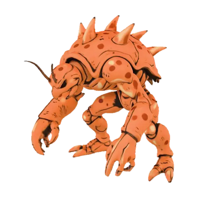 Emberclaw Behemoth - Crab 3D model, vytvořený pomocí AI