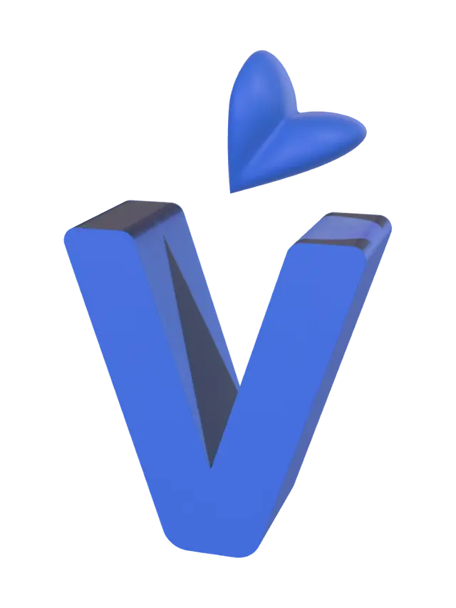 3D model for Blue V with Spark