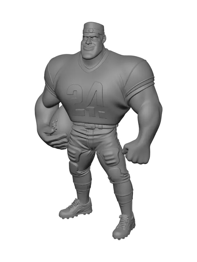 3D model for Realistic Football Player