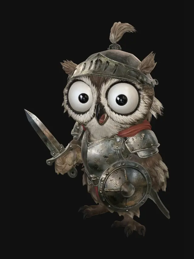 3D model for Sir Hootington