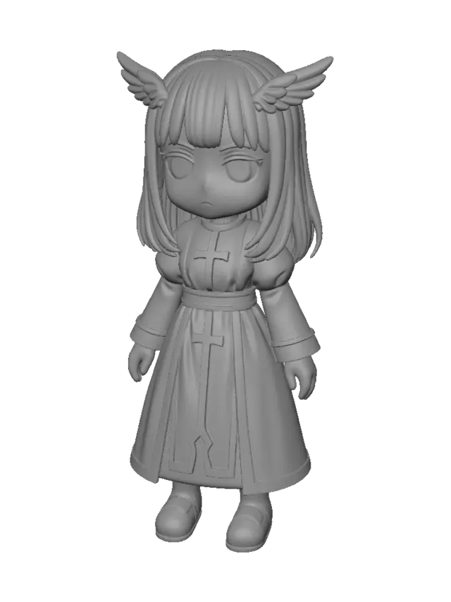 3D model for Angel of Faith