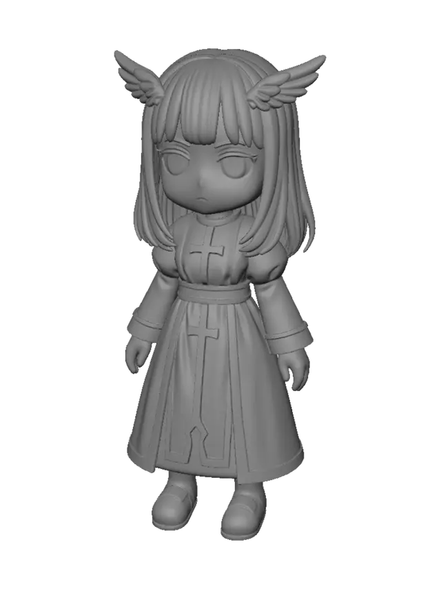3D model for Angel of Faith