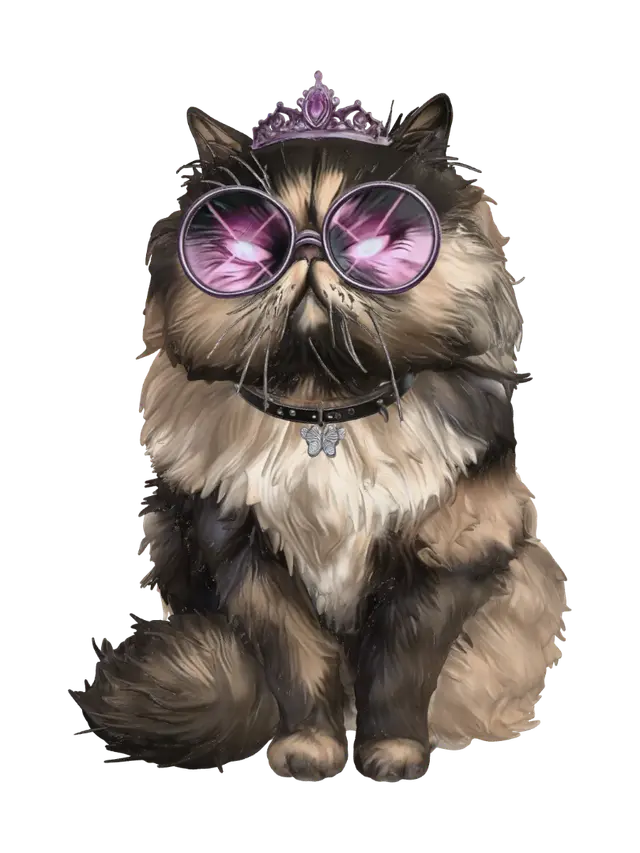 3D model for Princess Whiskers