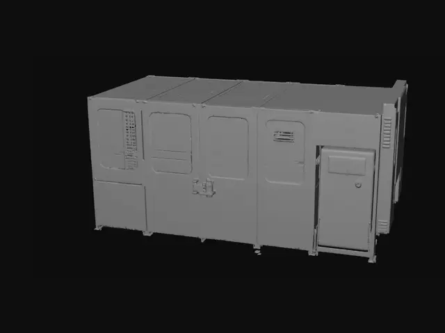3D model for Automated Manufacturing Cell Enclosure