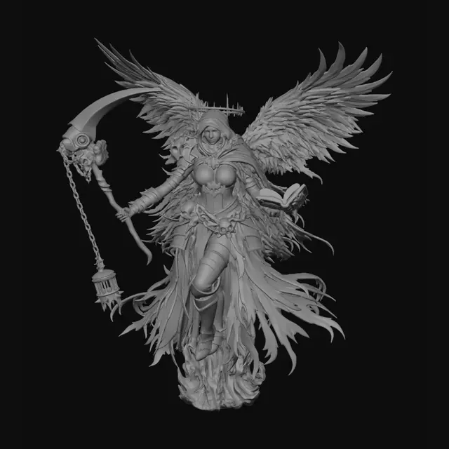 3D model for Harbinger of the Midnight Flame