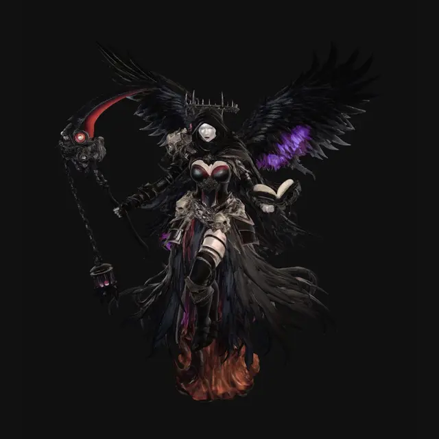 3D model for Harbinger of the Midnight Flame