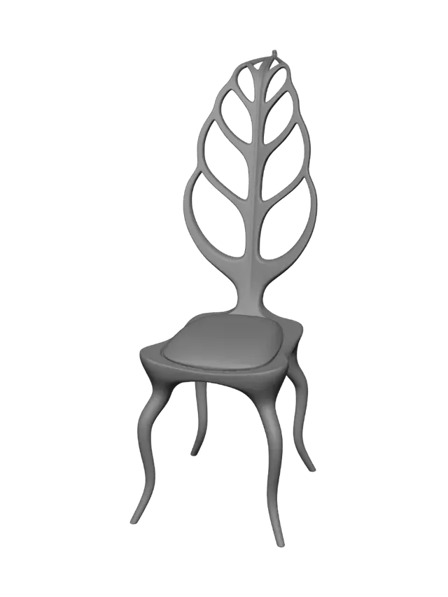 3D model for Silver Branch Chair