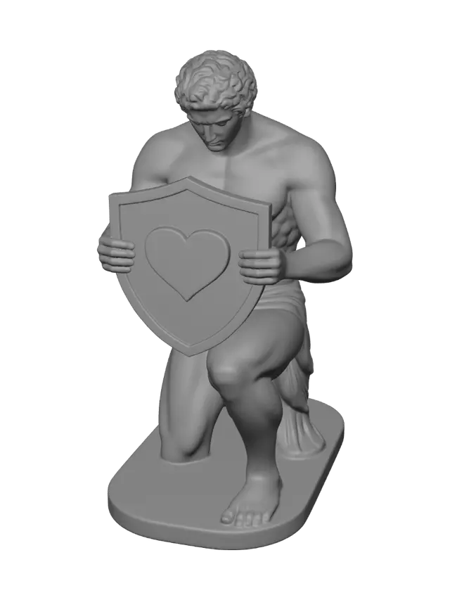 3D model for Shield of Love